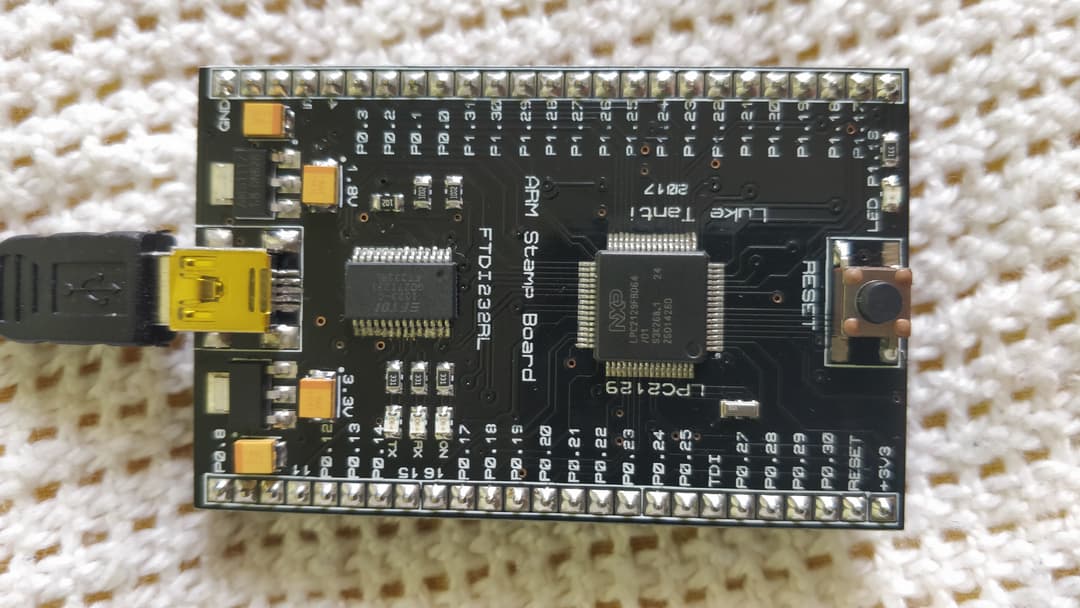 LPC2129 Development Board preview